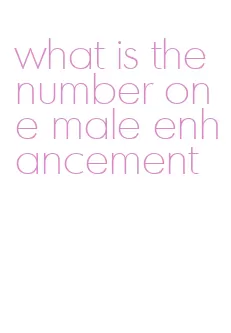what is the number one male enhancement
