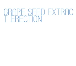 grape seed extract erection