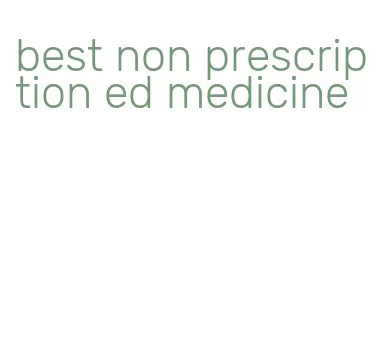 best non prescription ed medicine