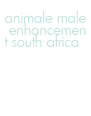 animale male enhancement south africa
